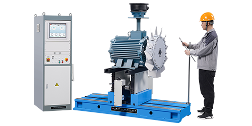 外轉(zhuǎn)子大型風機臥式動平衡機